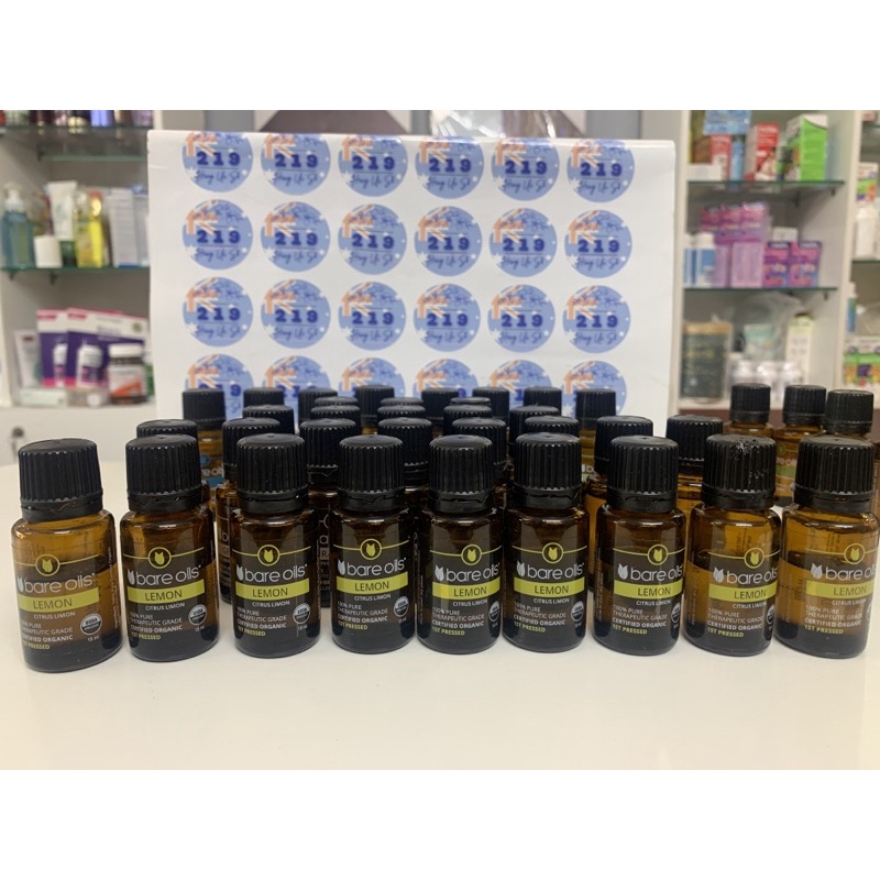 Tinh dầu Chanh tươi - BARE OILS LEMON 15ML