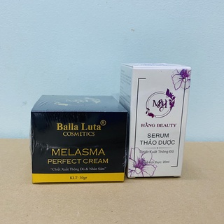 Combo cao nám balla luta +serum thảo dược chiết xuất từ thông đỏ