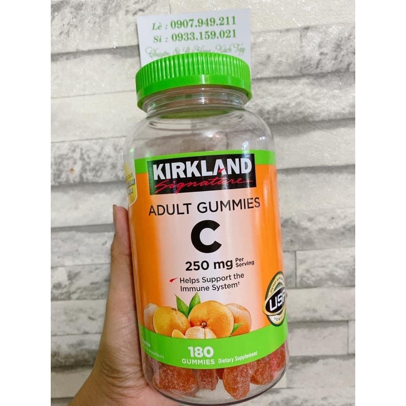 kẹo dẻo bổ sung vitamin c Kirland