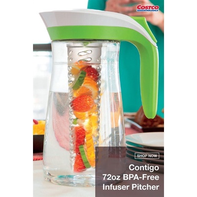 Bình Đựng Nước Detox Contigo Không Chứa BPA 2.13L (72oz)