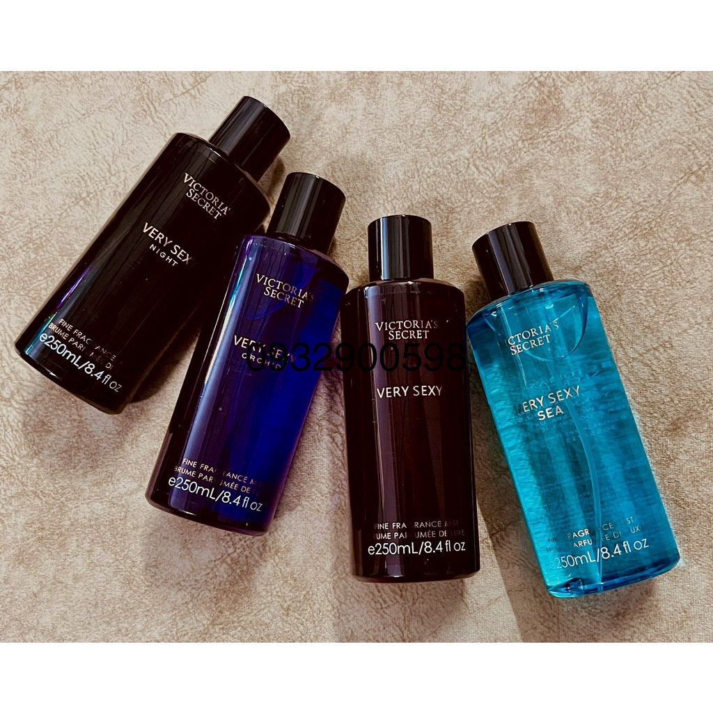 Xịt toàn thân body mist VIC 250ml bst VERY SEXY