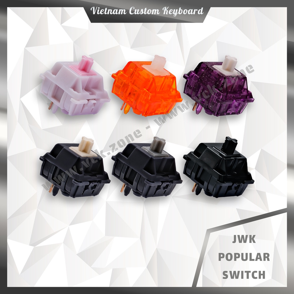 JWK Popular Switch | Epsilon Nebula BCP H1 Marshmallow Emogogo | Gateron Akko Cherry KTT | Dùng Cho Bàn Phím | VCK