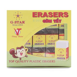 HỘP 30 CỤC GÔM TẨY CAO CẤP GSTAR E207 ĐEN