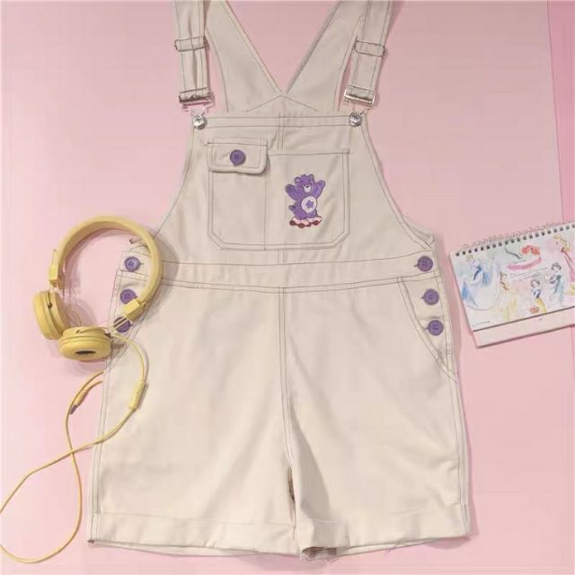 Yếm nữ cute 2 màu trẻ trung phong cách hàn order taobao Đình Đình trả hàng | BigBuy360 - bigbuy360.vn