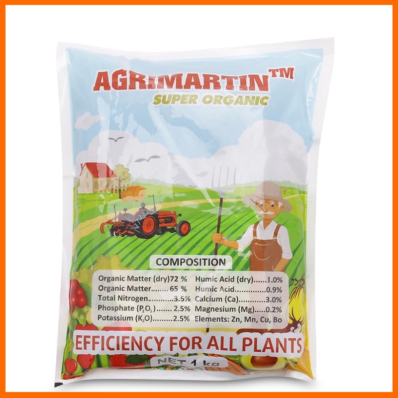 Phân hữu cơ vi sinh Agrimartin  nhập Bỉ,  Chuyên cho rau sạch và hoa kiểng