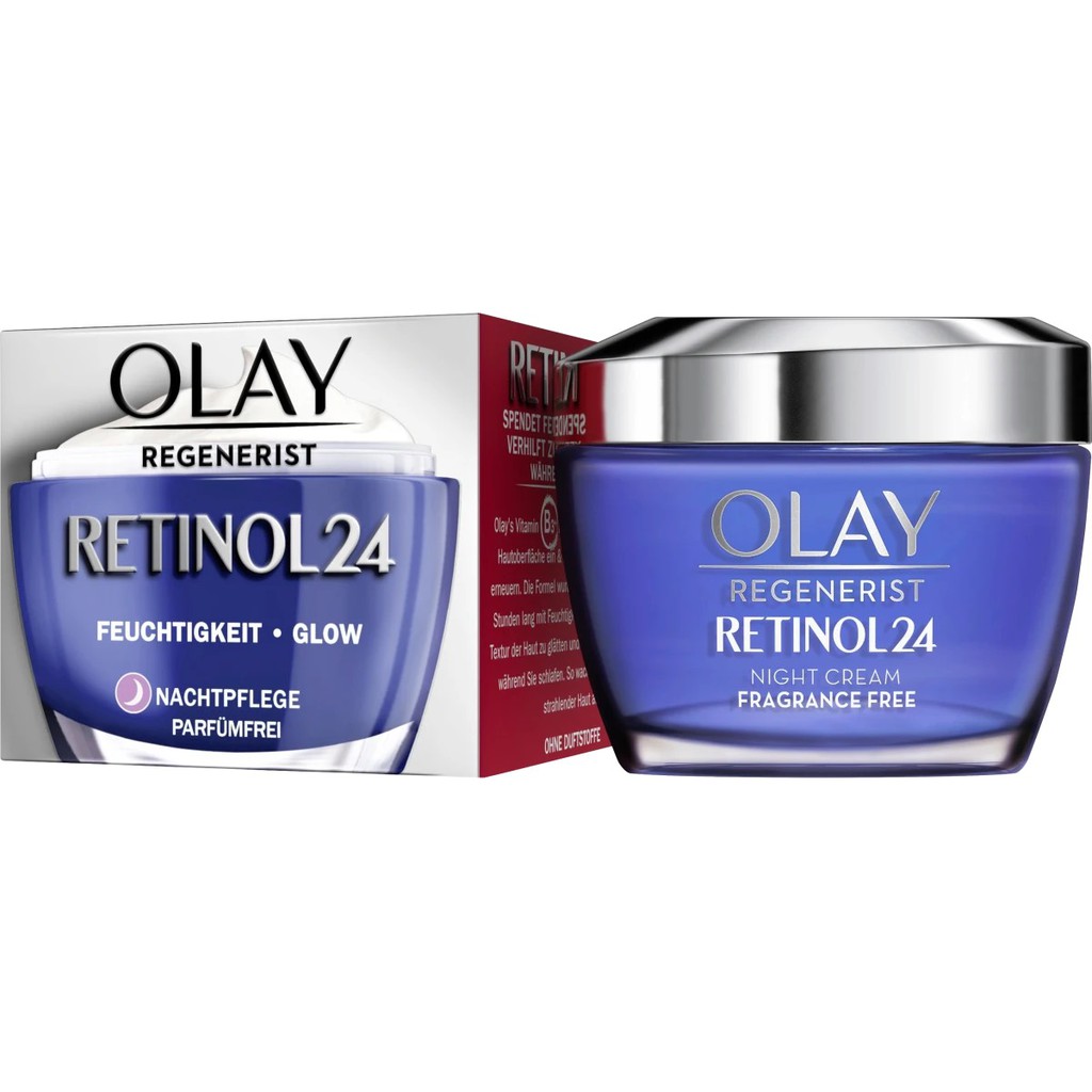 Kem Đêm dưỡng da cấp ẩm chống lão hóa Olay Regenerist Retinol 24