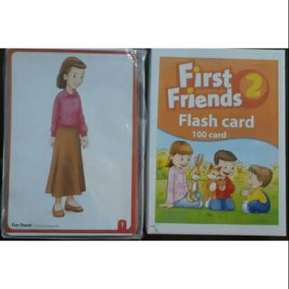 Flashcard First Friends 1+2 (A5 in 2 mặt)