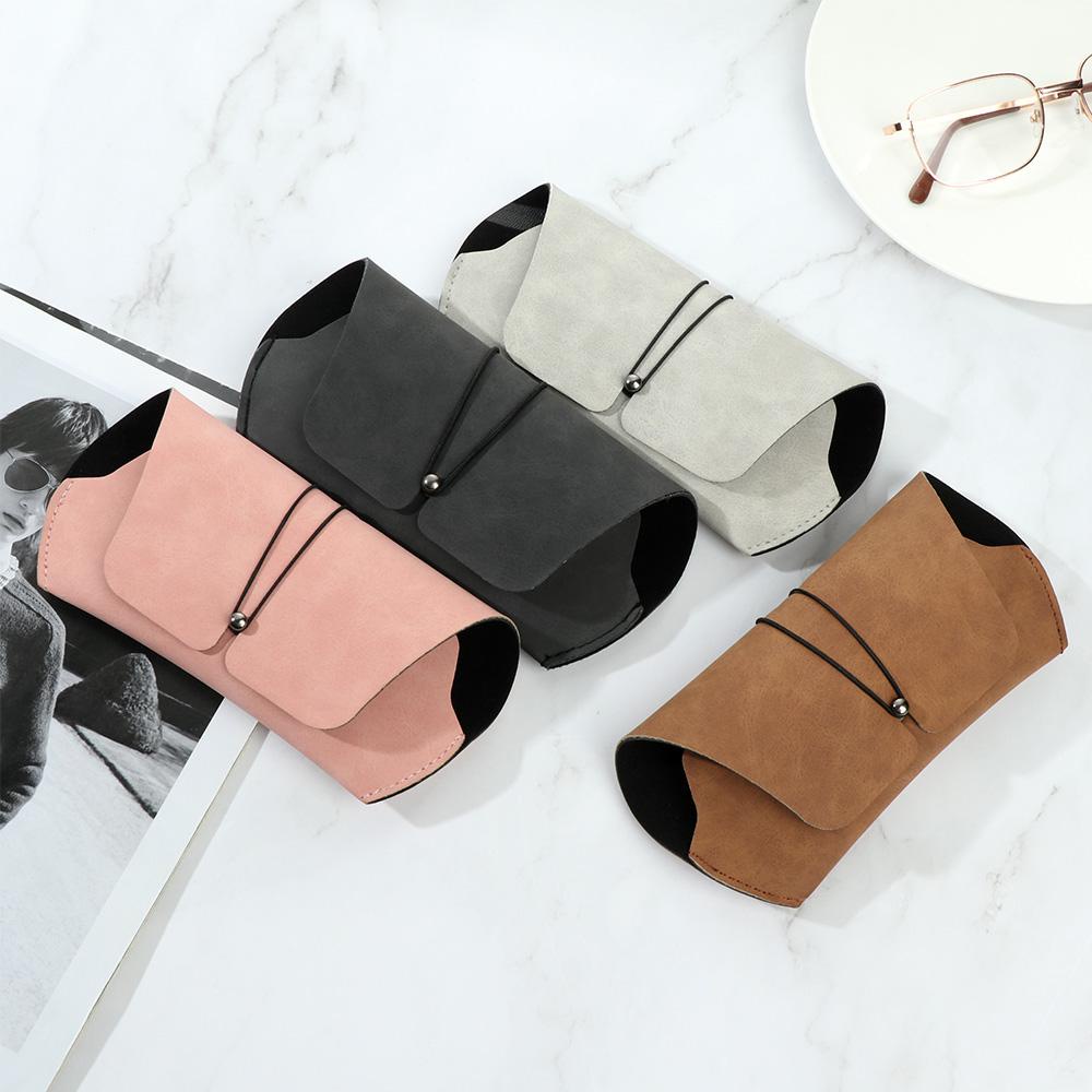 Hộp Đựng Mắt Kính Bằng Da Nhám Hiệu Ket1 Thời Trang ​Giá Đỡ Điện Thoại Tiện Lợi