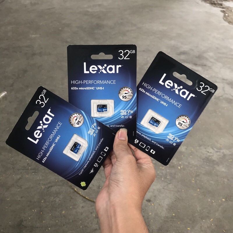 Thẻ Nhớ Lexar Mico SDHC 32Gb Class 10 Chính Hãng Lexar Dùng Điện Thoại Camera Giá Rẻ | BigBuy360 - bigbuy360.vn