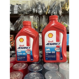 Nhớt shell ax3 20w50, nhớt shell 20w50 0.8l-1l