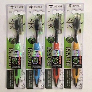 Bàn chải đánh răng than tre hoạt tính Hàn Quốc BOSSI Hàng Loại 1
