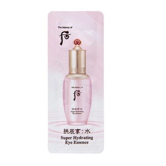 Gói sample tinh chất dưỡng mắt Whoo Super Hydrating Eye Essence cấp nước giảm nhăn và thâm quầng mắt hiệu quả