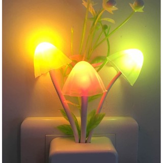  [FREESHIP❤️] Đèn ngủ hình nấm cảm ứng ánh sáng