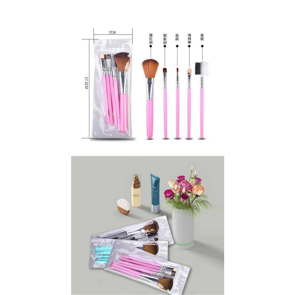 Set 5 Cọ Trang Điểm Chuyên Nghiệp Tiện Dụng Thương Hiệu Kaygarley