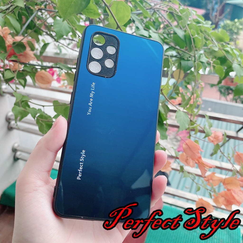 Ốp lưng phủ bóng cầu vồng Oppo A16 A16k A95 A55 Reno 8