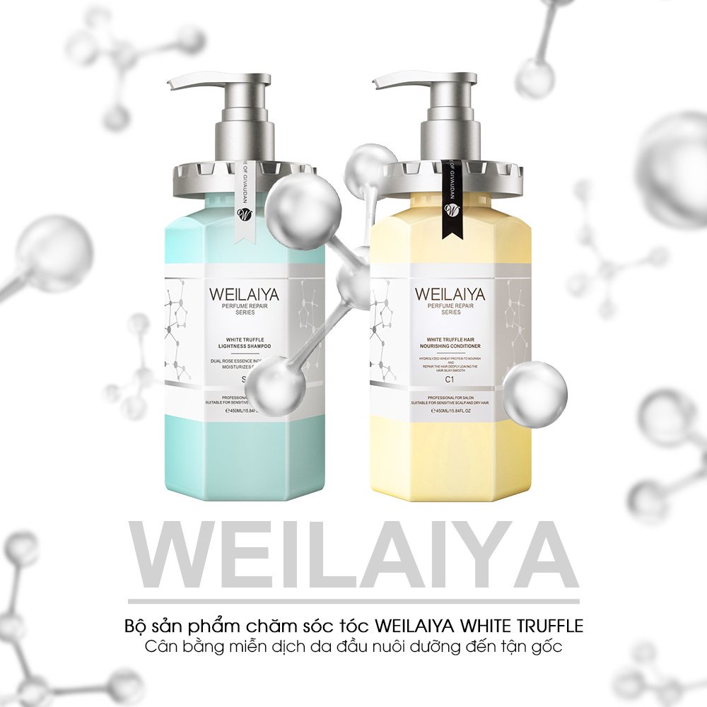 Bộ Gội Xả Weilaiya Perfume Repair White Truffle 450ml