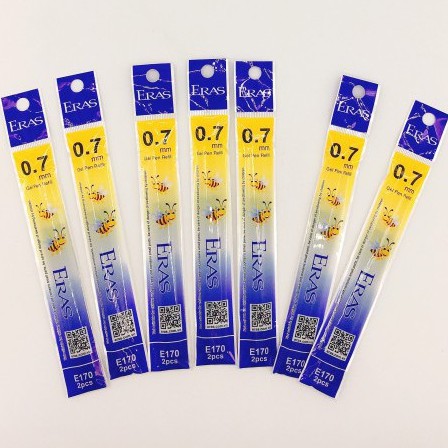 Ruột bút ký Gel 0.7mm Eras E170