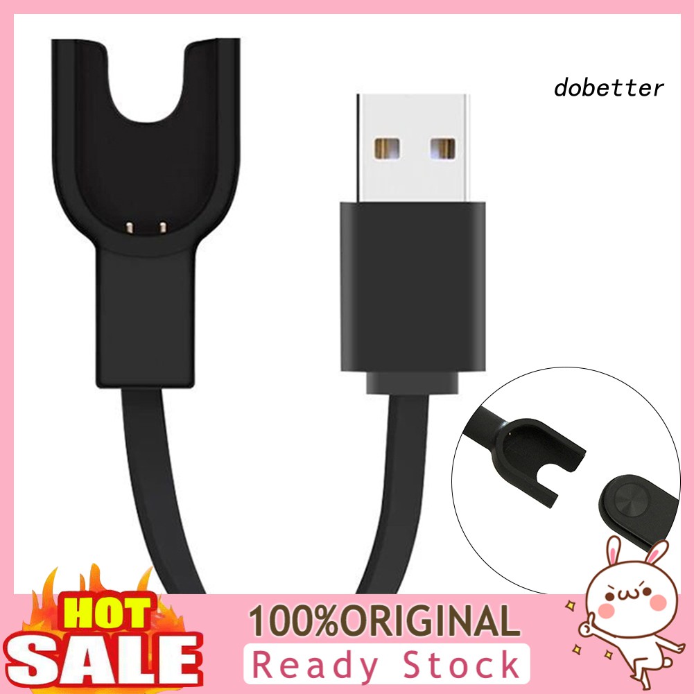 Cáp Sạc Cổng Usb Lõi Đồng Cho Đồng Hồ Thông Minh Xiaomi Mi Band 3