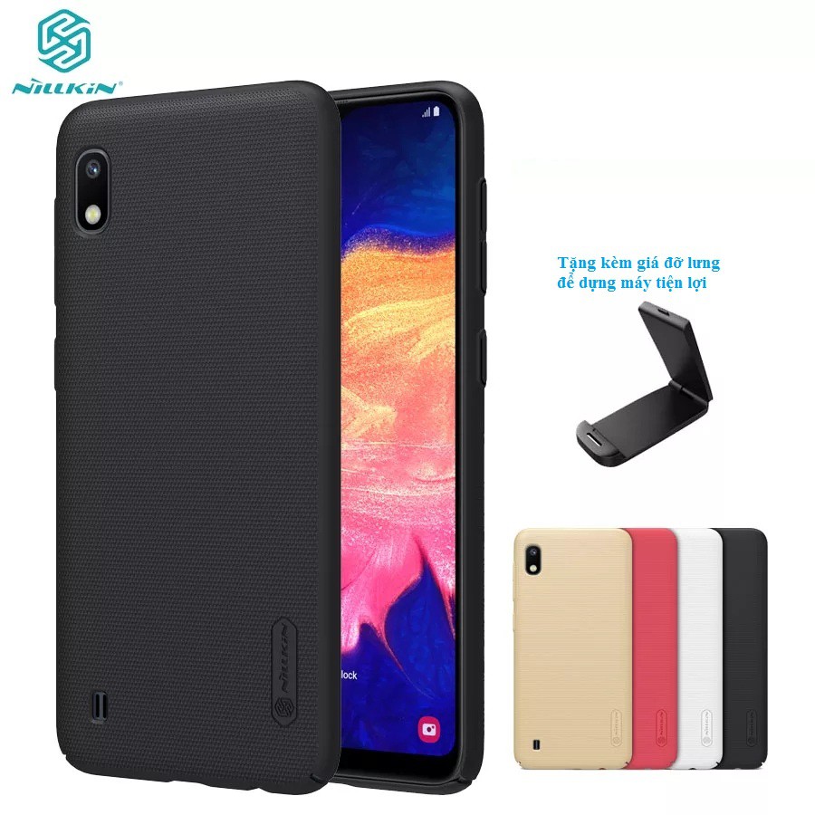 Samsung Galaxy A10 - Ốp lưng Nillkin sần nhựa cứng - chống trơn trượt và mồ hôi - Cầm chắc tay
