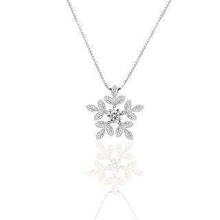Dây chuyền bạc Bông Tuyết Trắng nhỏ nhắn xinh xắn sành điệu vòng cổ thời trang dành cho nữ AT2043A - Trang Sức 𝐀𝐍𝐓𝐀