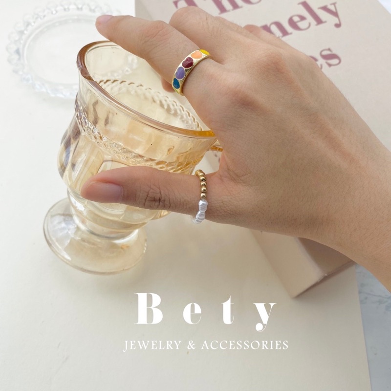 Set nhẫn phong cách hàn quốc xinh xinh  Showy