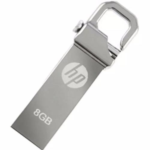 USB Kiêm Móc Khóa Hp 8gb Vỏ Kim Loại Tốc Độ Truyền Nhanh Chip COB Chống Nước