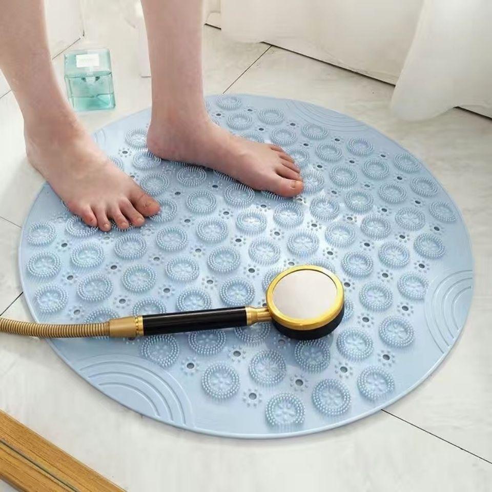 Thảm Tròn Lót Sàn Nhà Tắm / Vệ Sinh Chống Sốc / Trượt Có Giác Hút