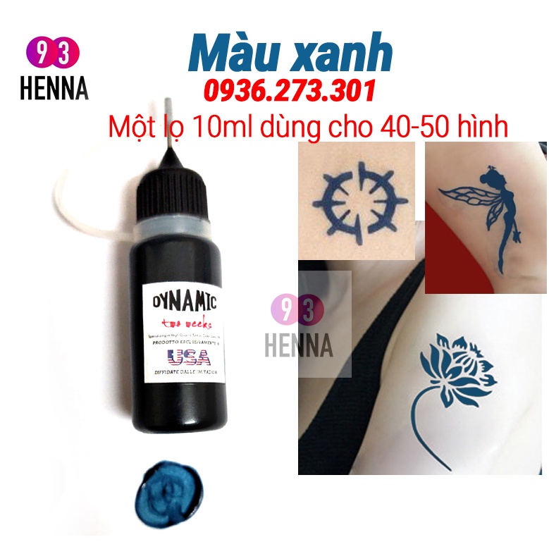 SỈ Mực xăm tạm thời