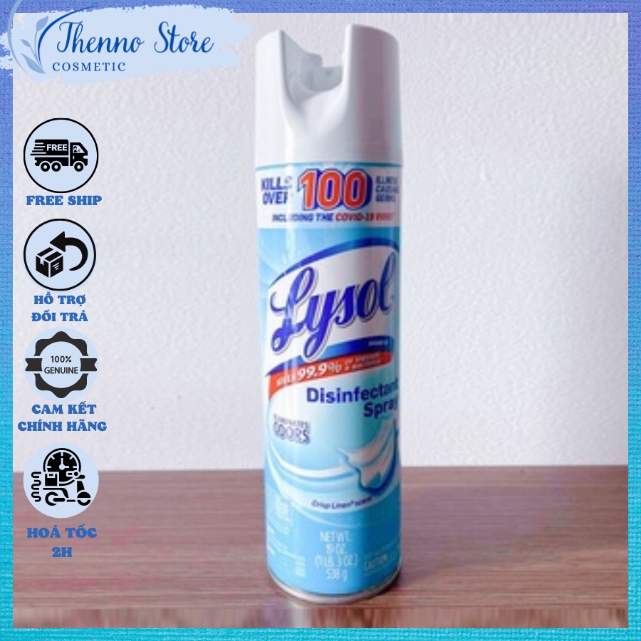 Bình Xịt Khữ Trùng,Diệt Khuẩn Lysol 538g Của Mỹ