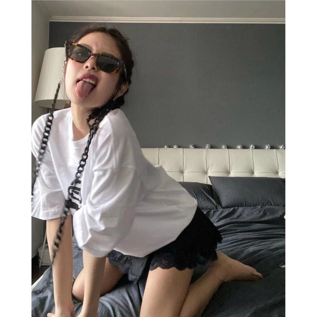 Áo Thun Oversize Tay Ngắn In Chữ Blackpink jennie