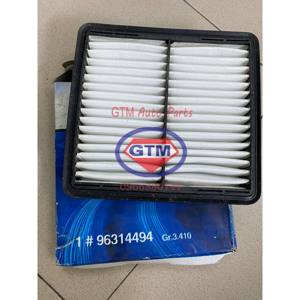 LỌC GIÓ CÁC LOẠI DAE WOO NUBIRA, LACETTI, GETZ, MORNING, MATIZ.....