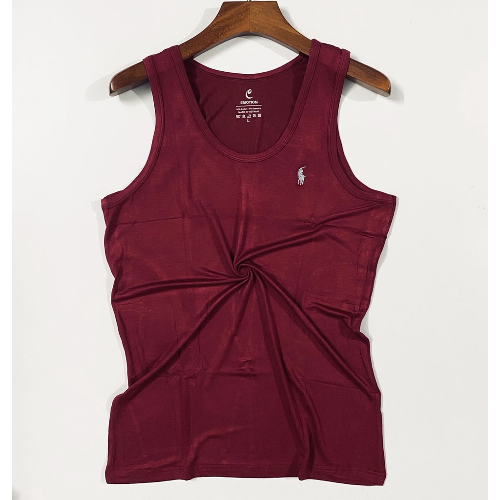 Áo ba lỗ nam chất cotton Mềm Co Dãn - Áo sát nách tanktop nam mặc nhà thoáng mát thoải mái