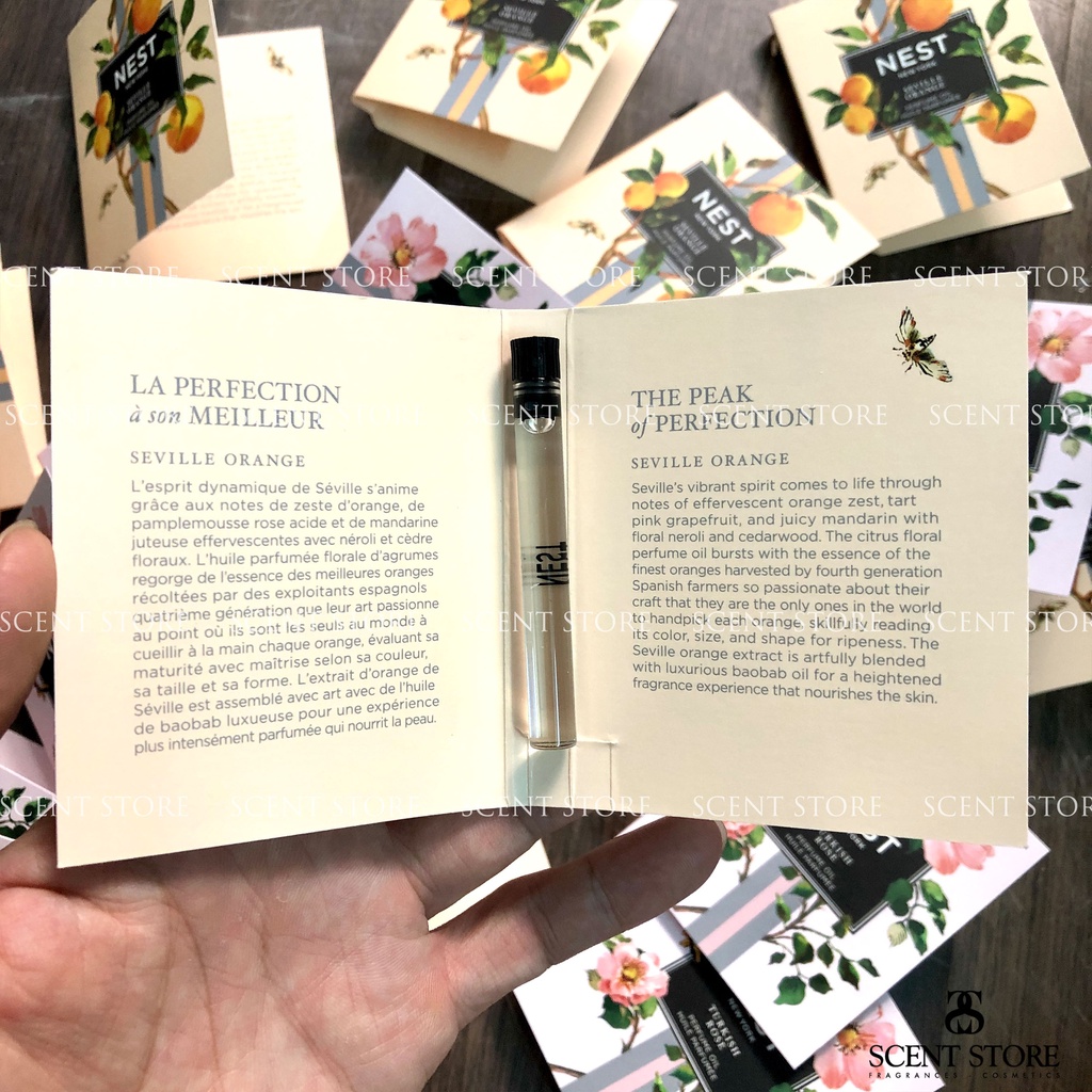 Scentstorevn - Vial chính hãng nước hoa Nest Seville Orange, Turkish Rose