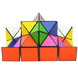 Infinity Cube Toy Magic Unlimited Fold Cube with Triangular Accessory Inside Toy