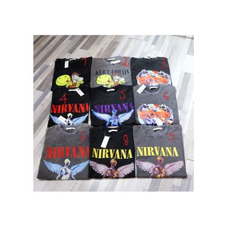Áo Thun Tee Wash Nirvana