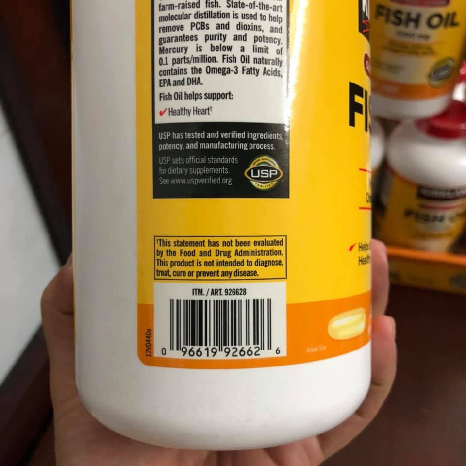 ❤ [Date 10/2023] Kirkland FIS OIL 400 viên Mỹ | BigBuy360 - bigbuy360.vn