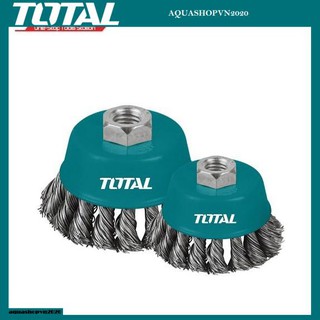 Total - TAC32031.2 Chén cước (chổi cước) thép xoắn 75mm