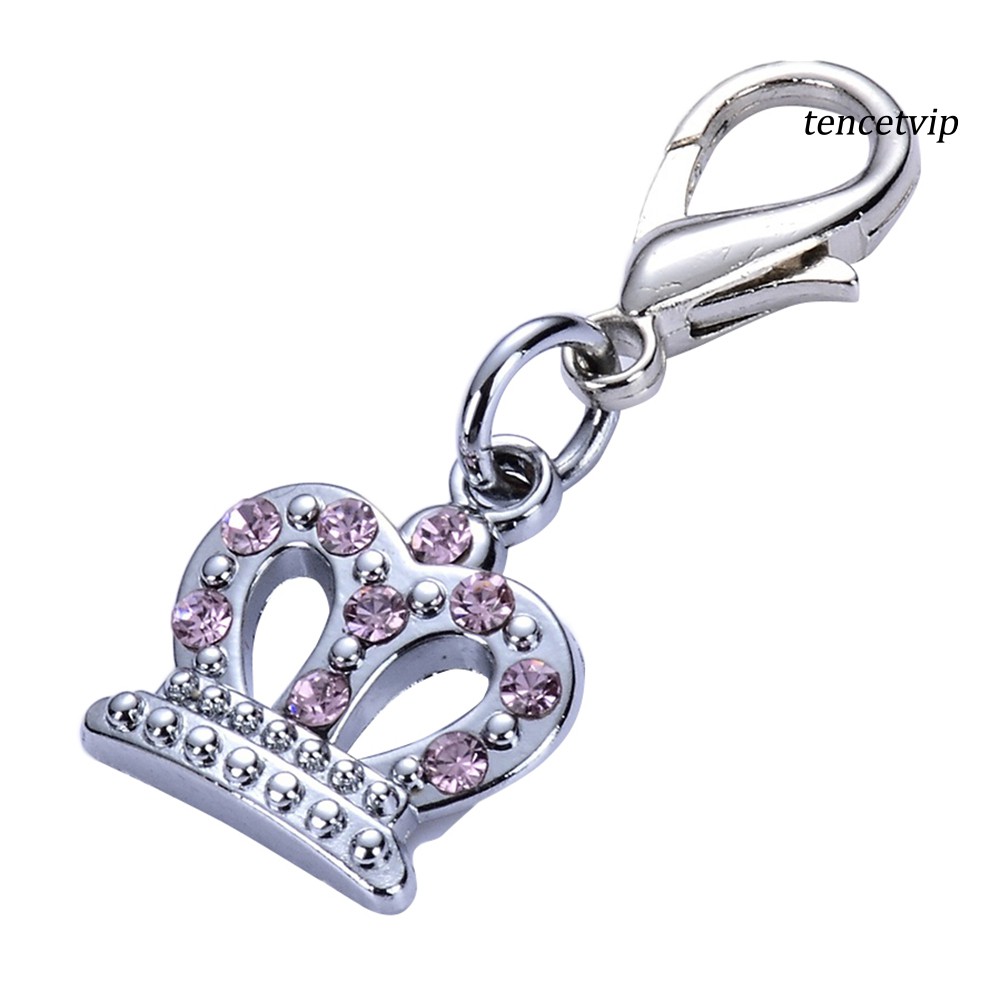 vòng cổ Hợp Kim Hình Vương Miện Đính Đá Xinh Xắn Cho Thú Cưng