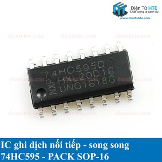 Bộ 4 IC ghi dịch 74HC595 SOP16 DIP16