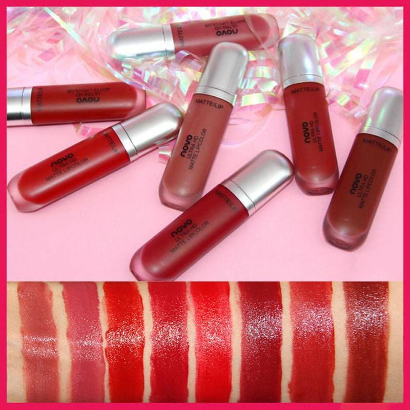 Son kem NOVO dưỡng ẩm màu lì chống thấm nước lâu trôi | BigBuy360 - bigbuy360.vn