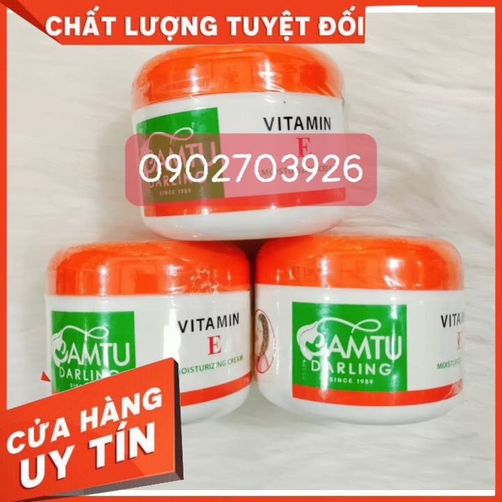 Kem Giữ Ẩm massage mặt Vitamin E Darling 175g-mát xa giúp da dưỡng ẩm từ bên trong cho da săn chác khỏe khắn,căng mịn