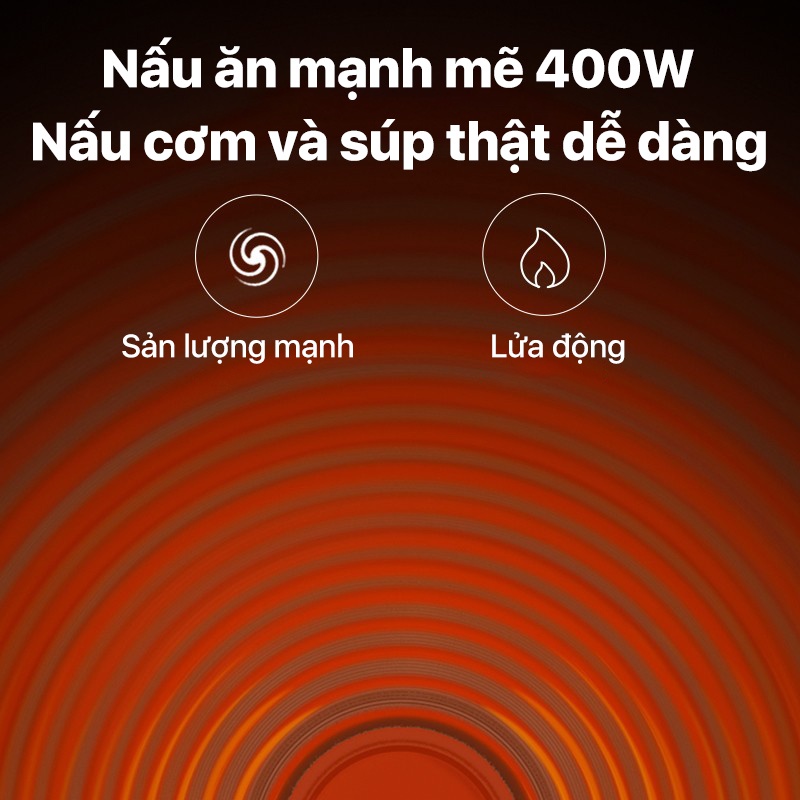 Nồi Cơm Điện Xiaomi Thông Minh Cao Tần 1.6L 2-8 bát cơm Sơn chống dính Daikin PFA minh với App Mi Home