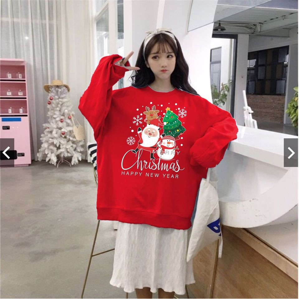 Áo Hoodie Noel in hình Giáng sinh