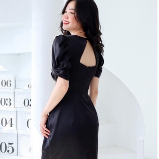 Đầm VANESSA - Đầm cúp ngực ôm eo nhún tùng