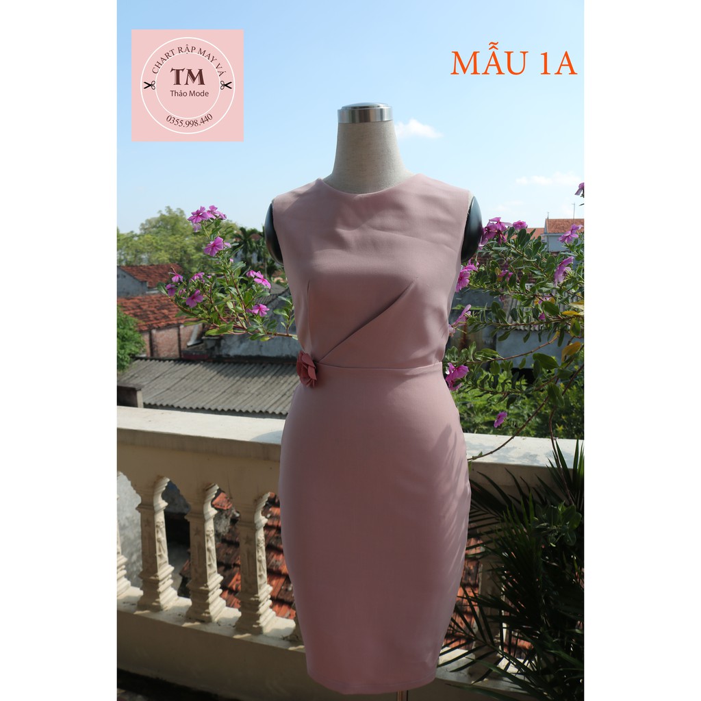 RẬP LẮP GHÉP 120 MẪU VÁY XẾP LY BIẾN KIỂU