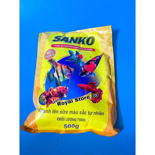 Sanko (500gram) thức ăn cho mọi loại cá cảnh