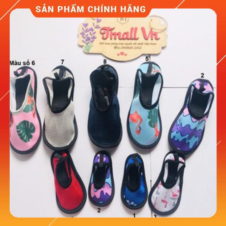 Giày đi biển - giày đi bơi cả gia đình bảo vệ chân nhiều màu nhiều size rẻ bền đẹp, nhẹ