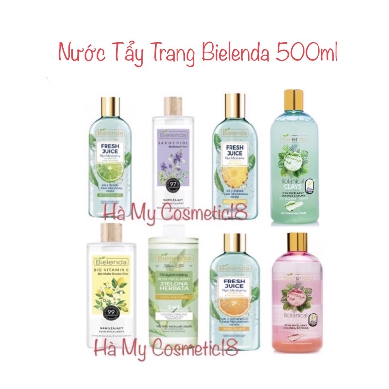 Nước Tẩy Trang BIELENDA Các Loại 500ml