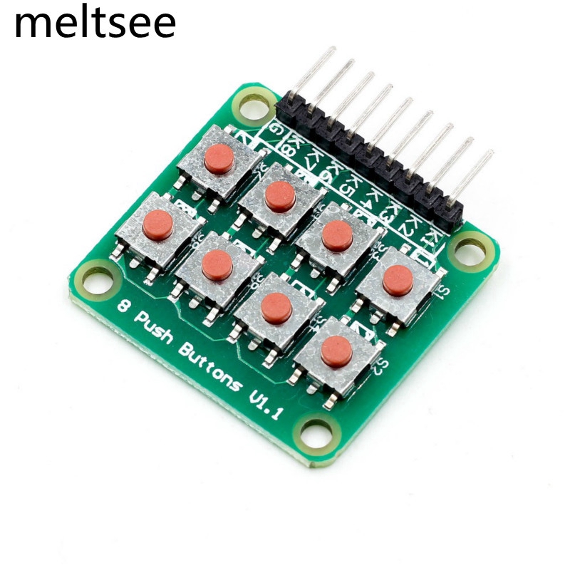 Bộ 2 bàn phím 4x2 8 phím V1.00 2*4 4*2 cho Arduino AVR PIC