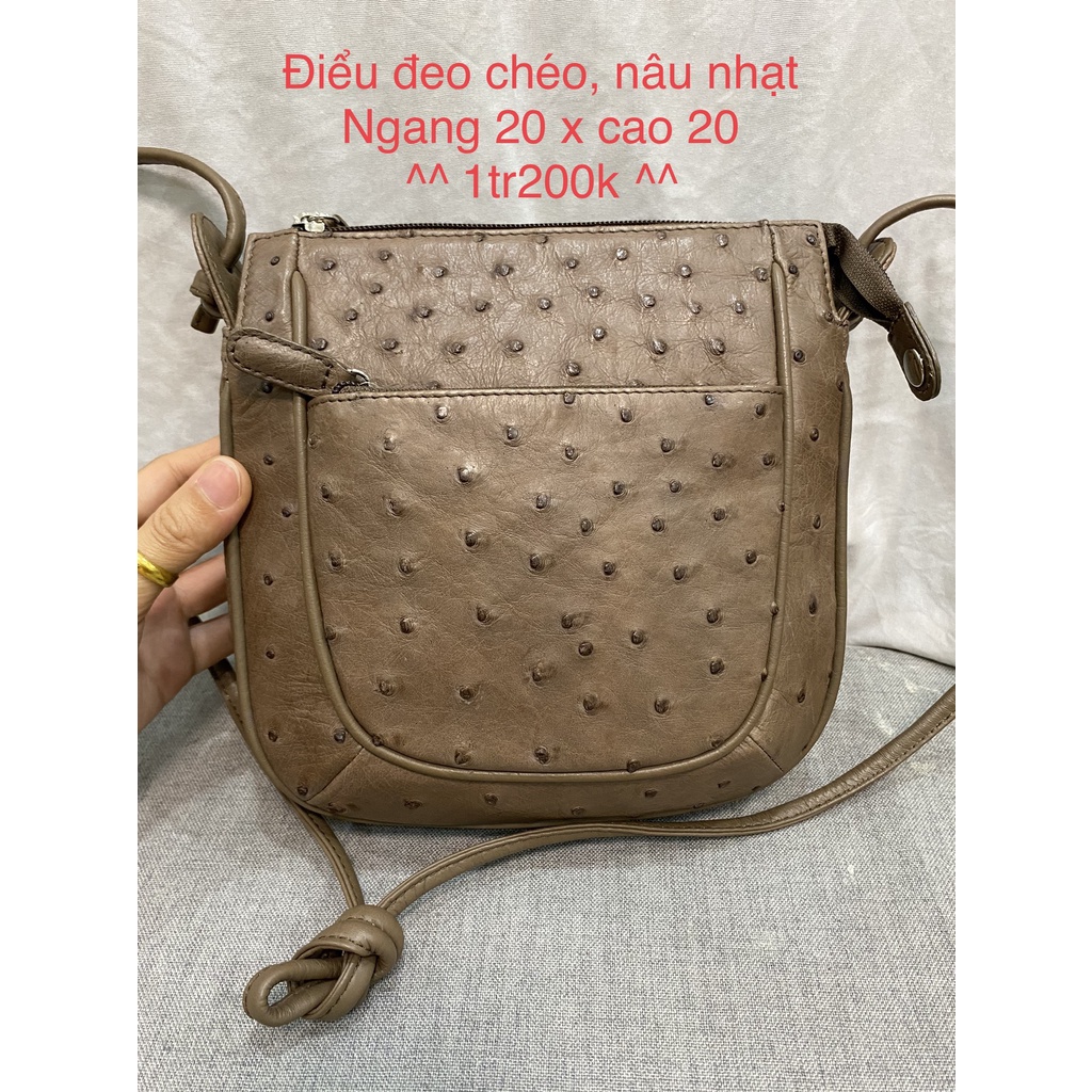 Túi xách da đà điểu